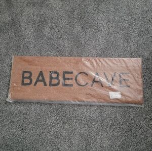 BABECAVE Brown and Black Doormat